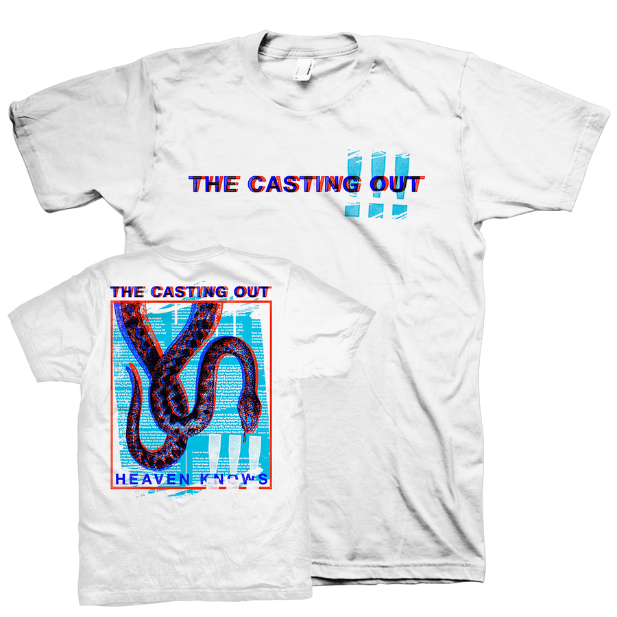 The Casting Out "Heaven Knows" White T-Shirt