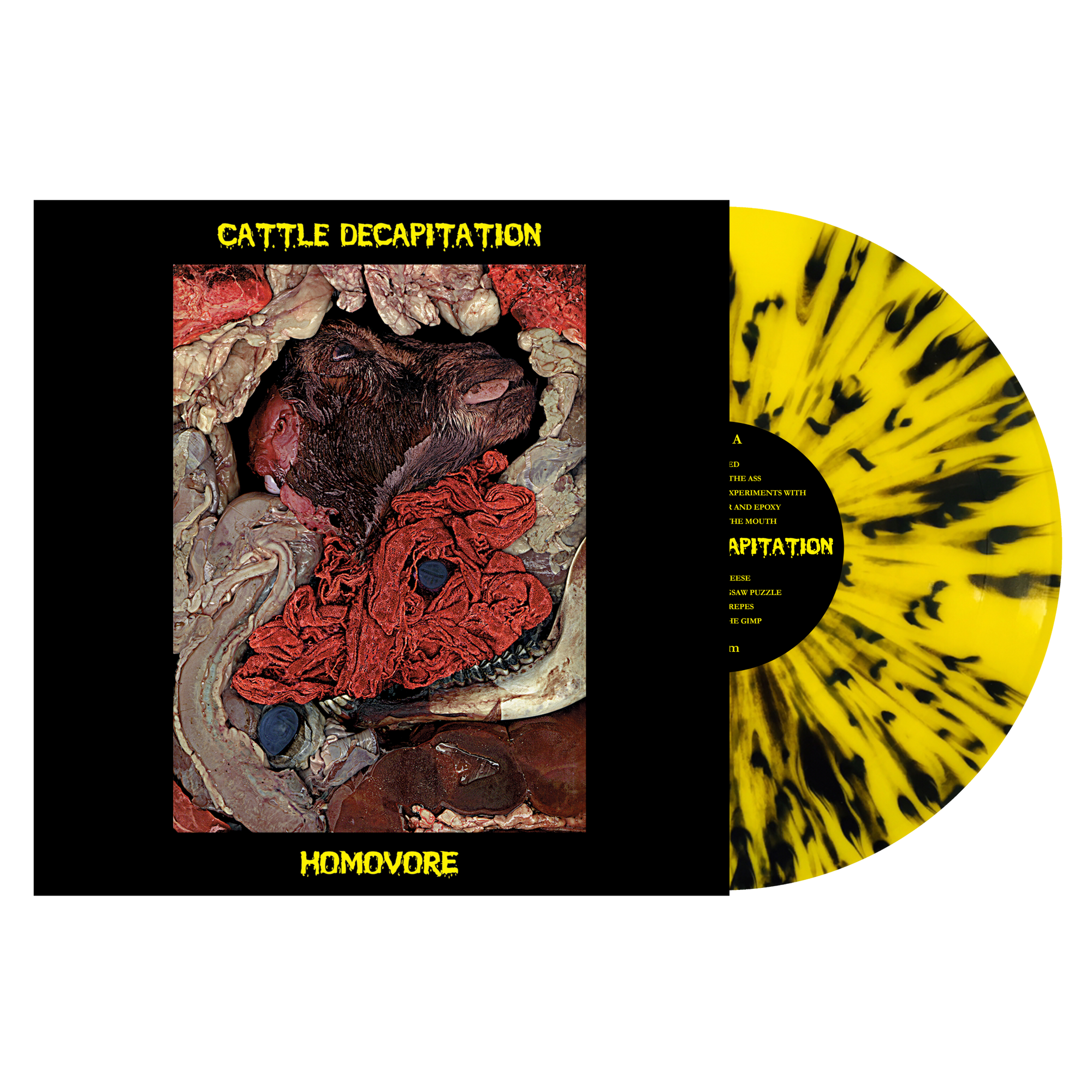 グラインドコア Cattle Decapitationアルバムセット 4BT 2019 CATTLE DECAPITATION DEATH ATLAS WITH BONUS TRACK