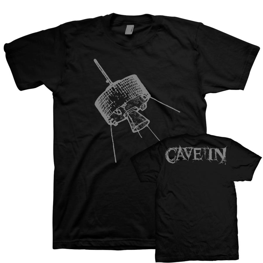 Cave In "Grey Satellite" Black T-Shirt