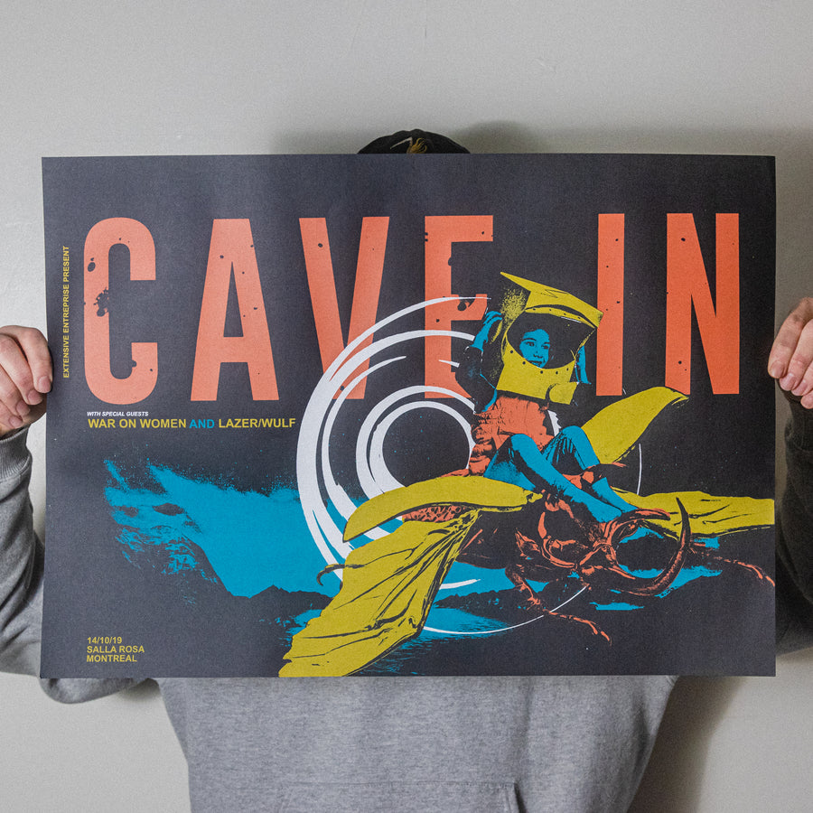 Cave In "Montreal 2019" Screen Print