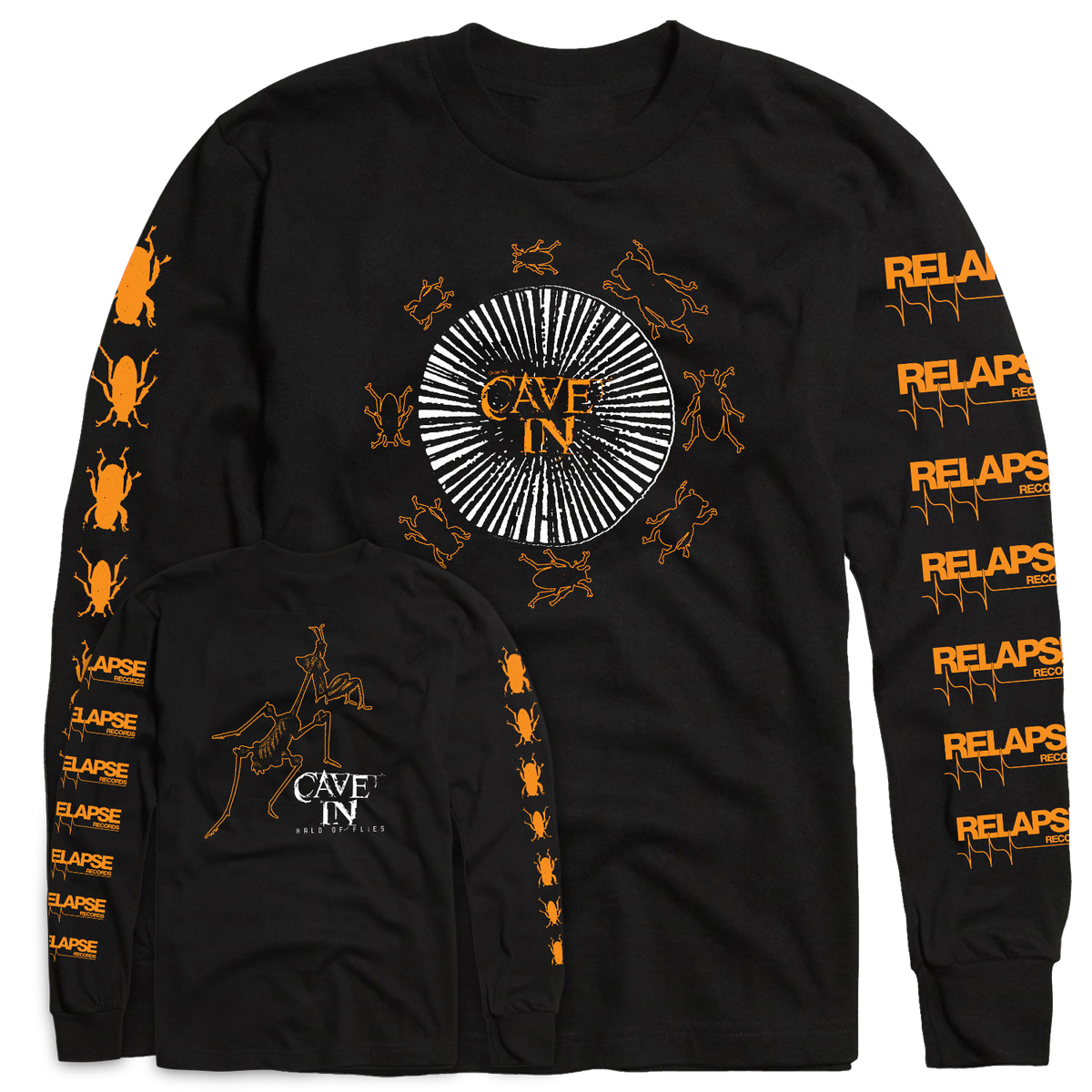 Cave In "Halo Of Flies" Black Longsleeve