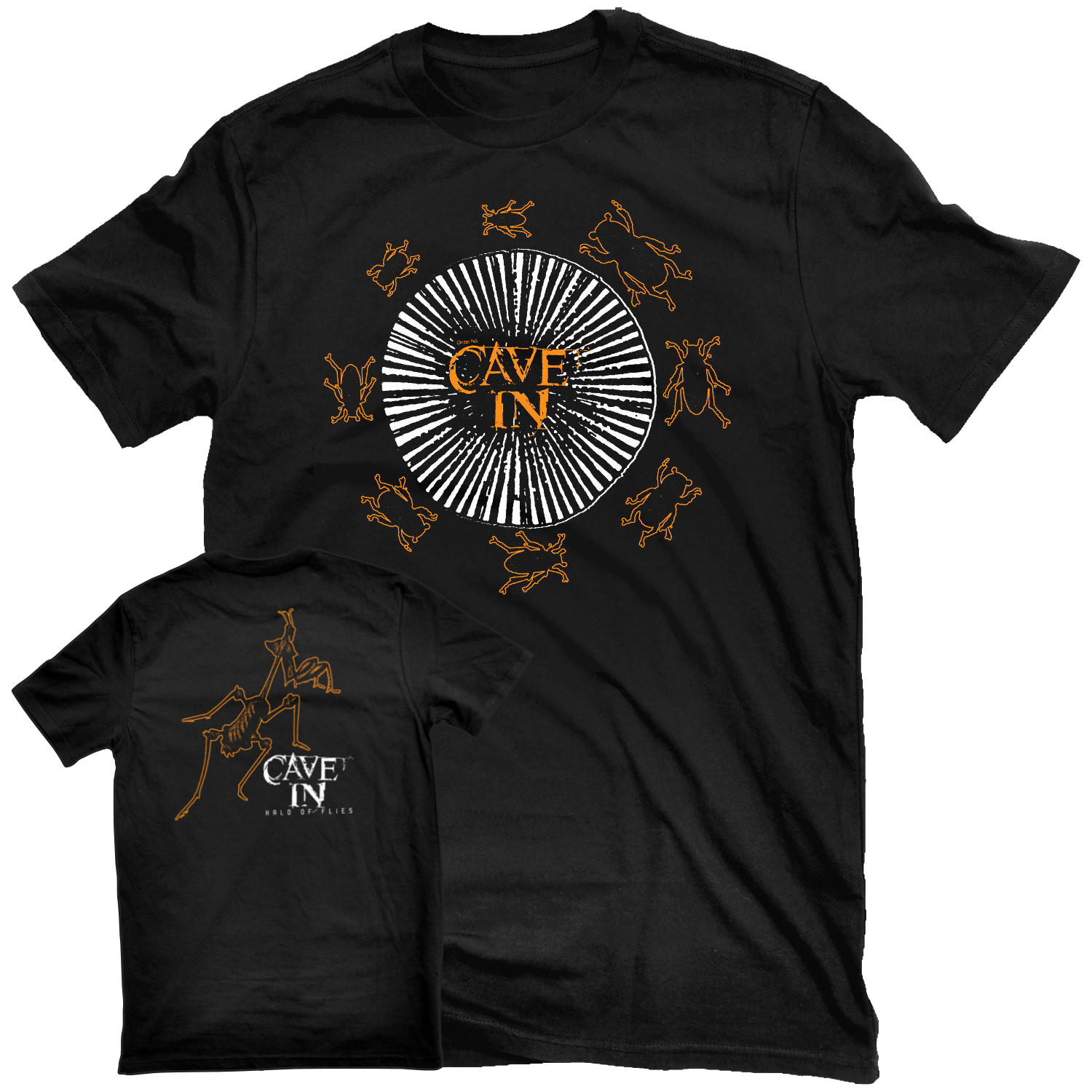 Cave In "Halo Of Flies" Black T-Shirt