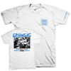 Change "Straight Edge" White T-Shirt