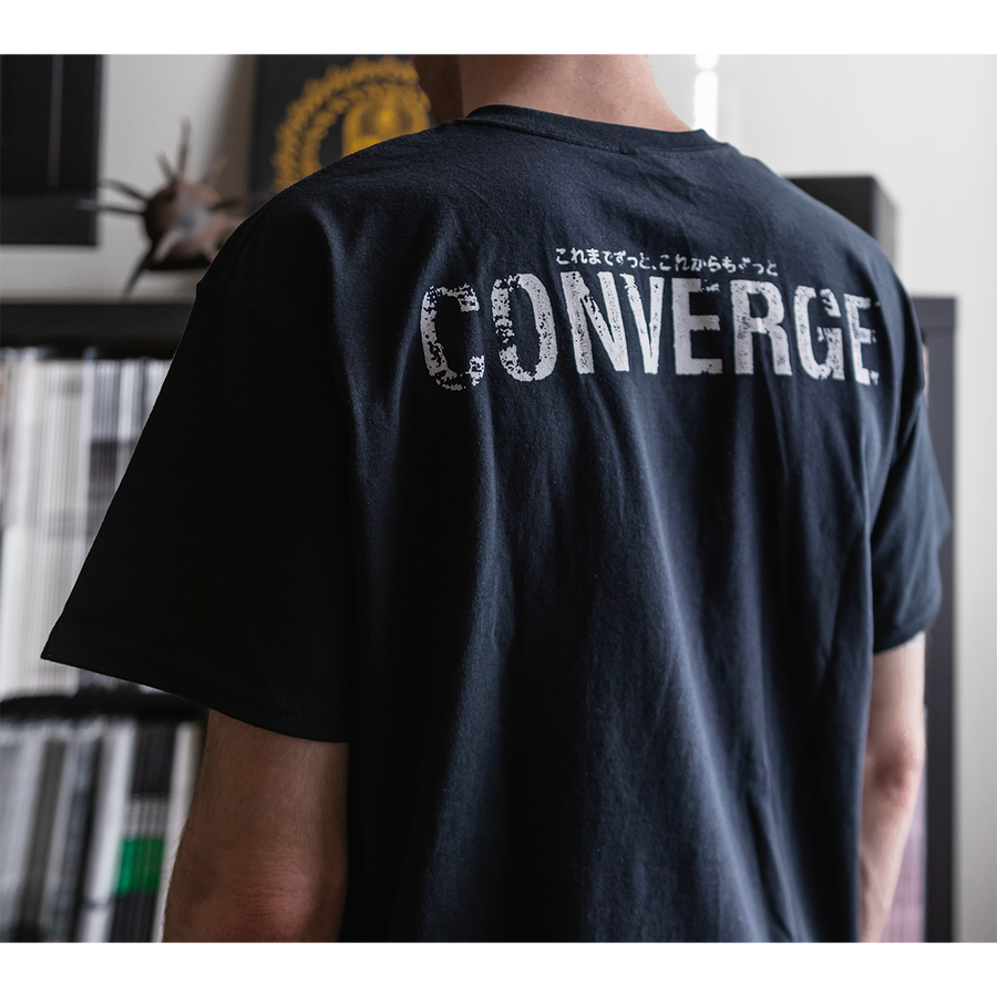 Converge “これまでずっと、これからもずっ” Imported Black T-Shirt
