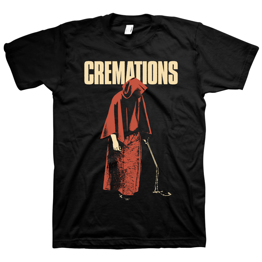 Cremations "Monk" Black T-Shirt