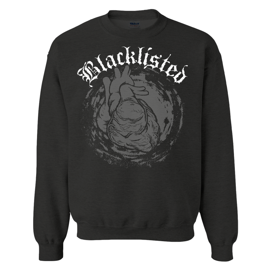 Blacklisted "Heart" Crew Neck Sweatshirt