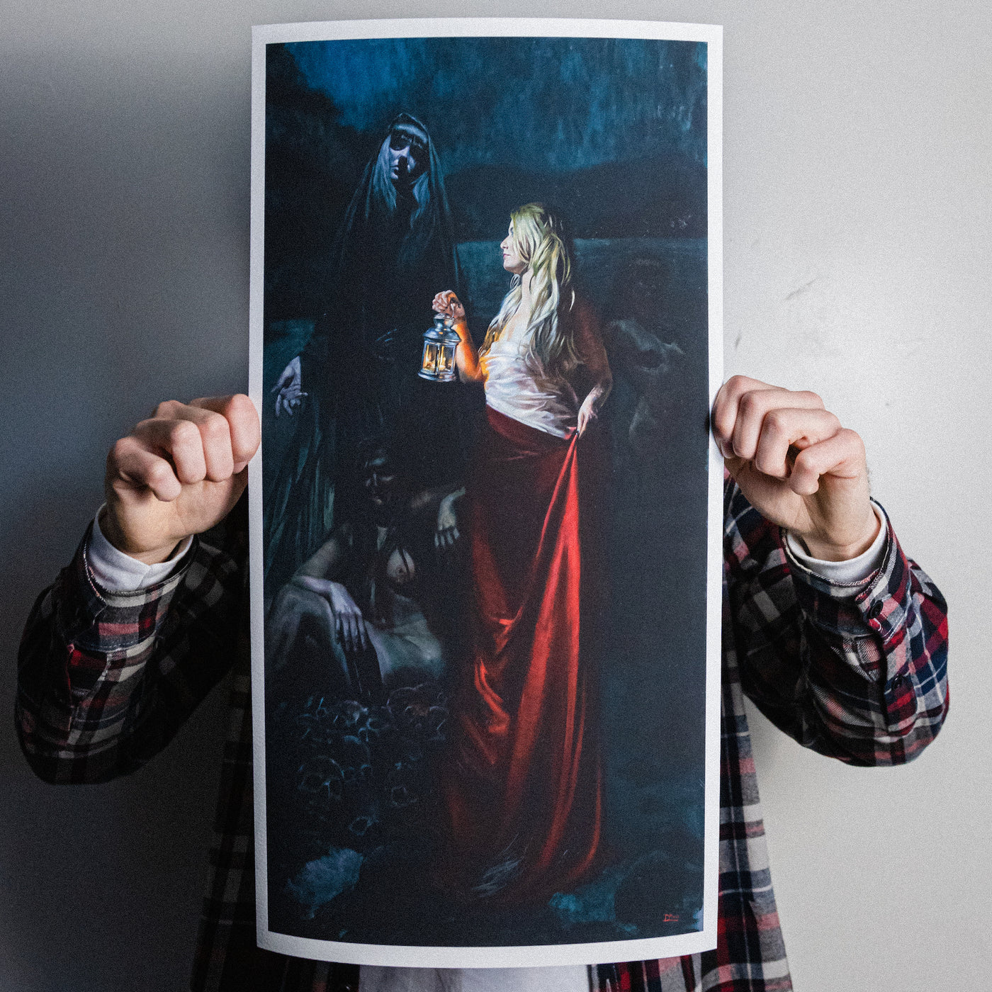 Daire Lynch "Angels Of Darkness" Giclee Print