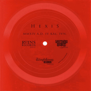 Hexis "MMXIV A.D. IV KAL. IVN."