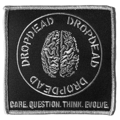 Dropdead "Brain" Embroidered Patch