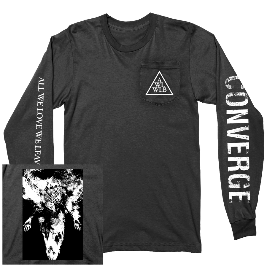 Converge "Predatory Glow Pocket" Graphite Longsleeve