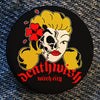 Deathwish "Skull Girl" Button
