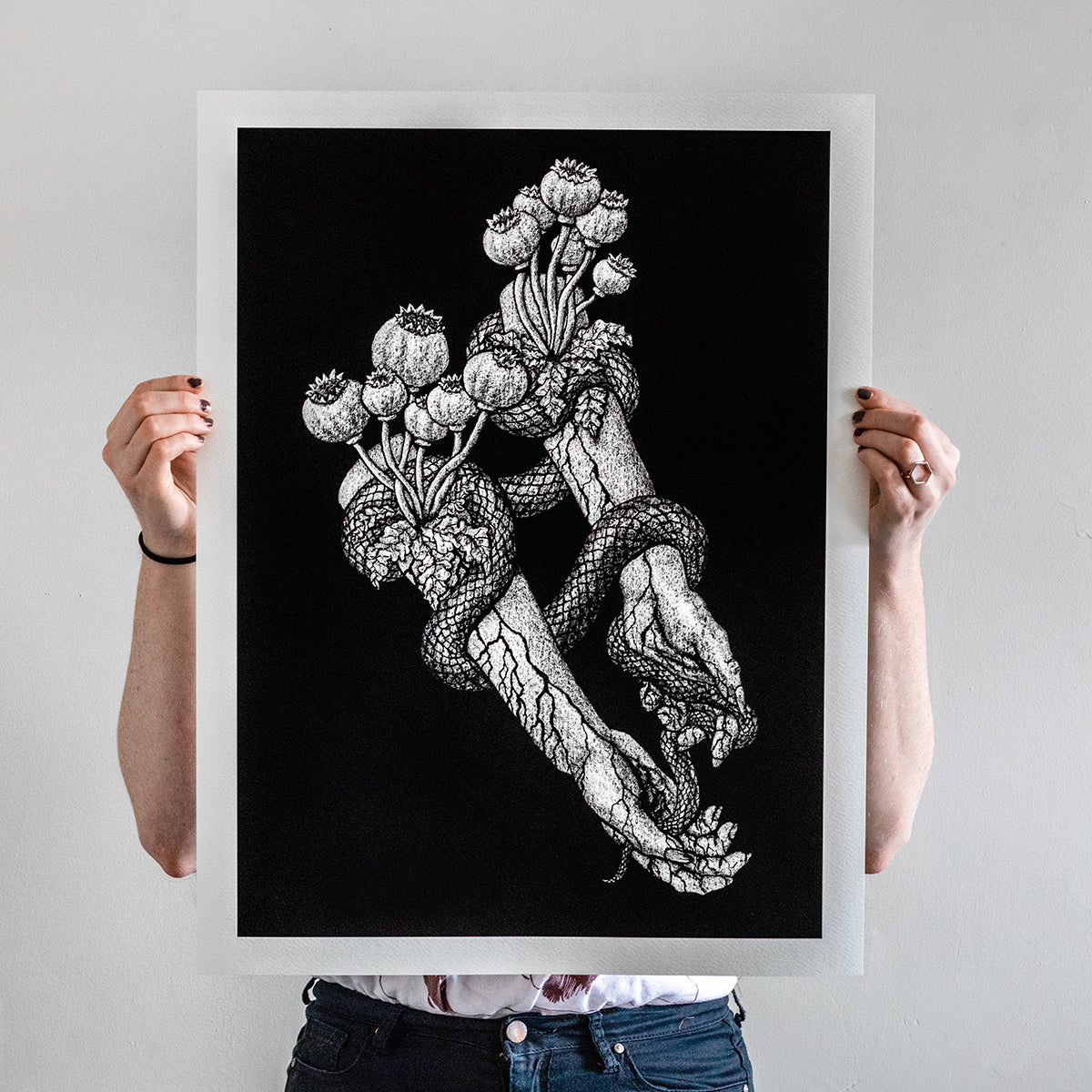 Dylan Garrett Smith "The Serpent Bearer" Giclee Print