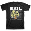 EXIL "Warning" Black T-Shirt