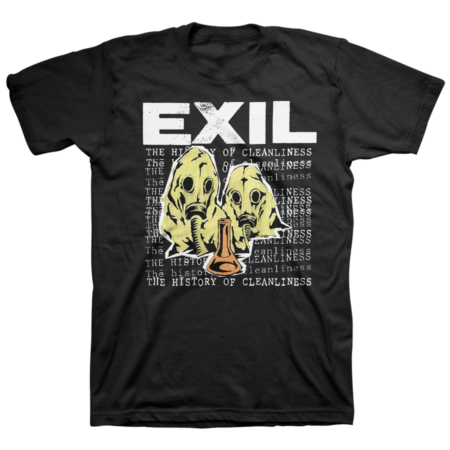 EXIL "Warning" Black T-Shirt