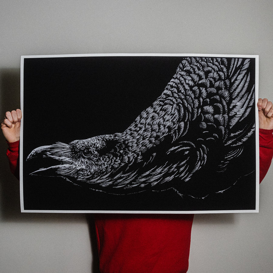 Fajar Allanda "Raven" Giclee Print