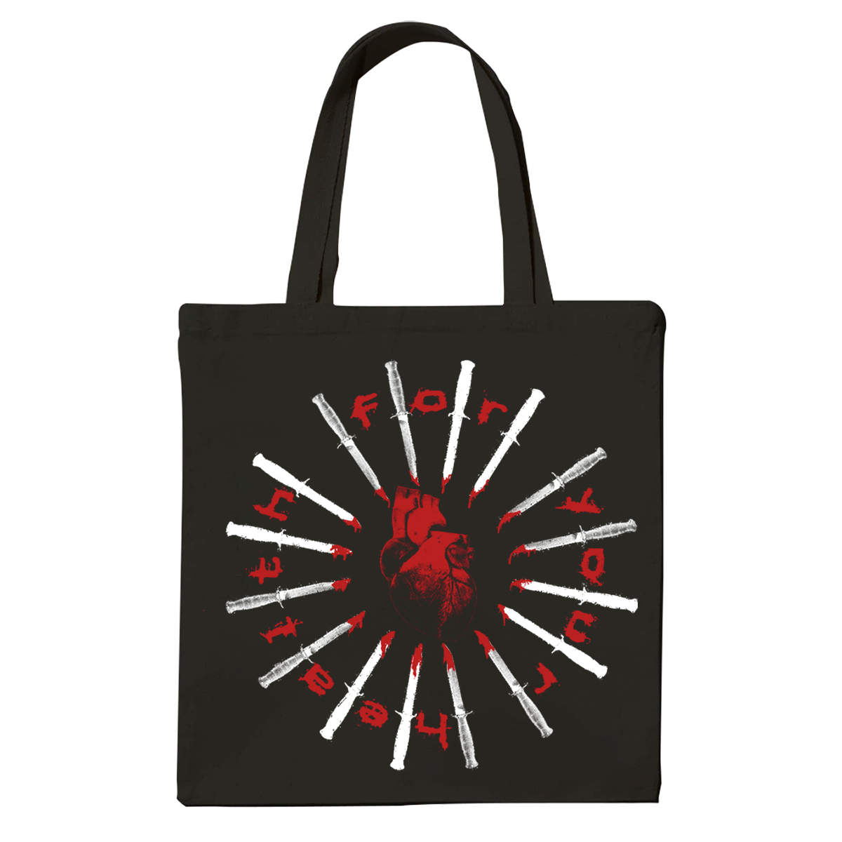 For Your Health "Heart" Tote Bag