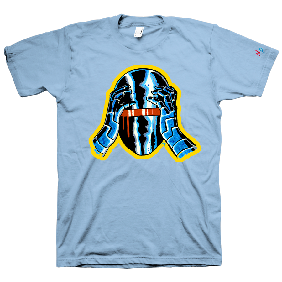 Nick Pyle "Freaking Out" Baby Blue T-Shirt