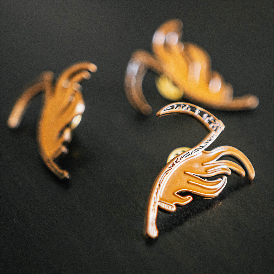 Greet Death "Axe" Enamel Pin