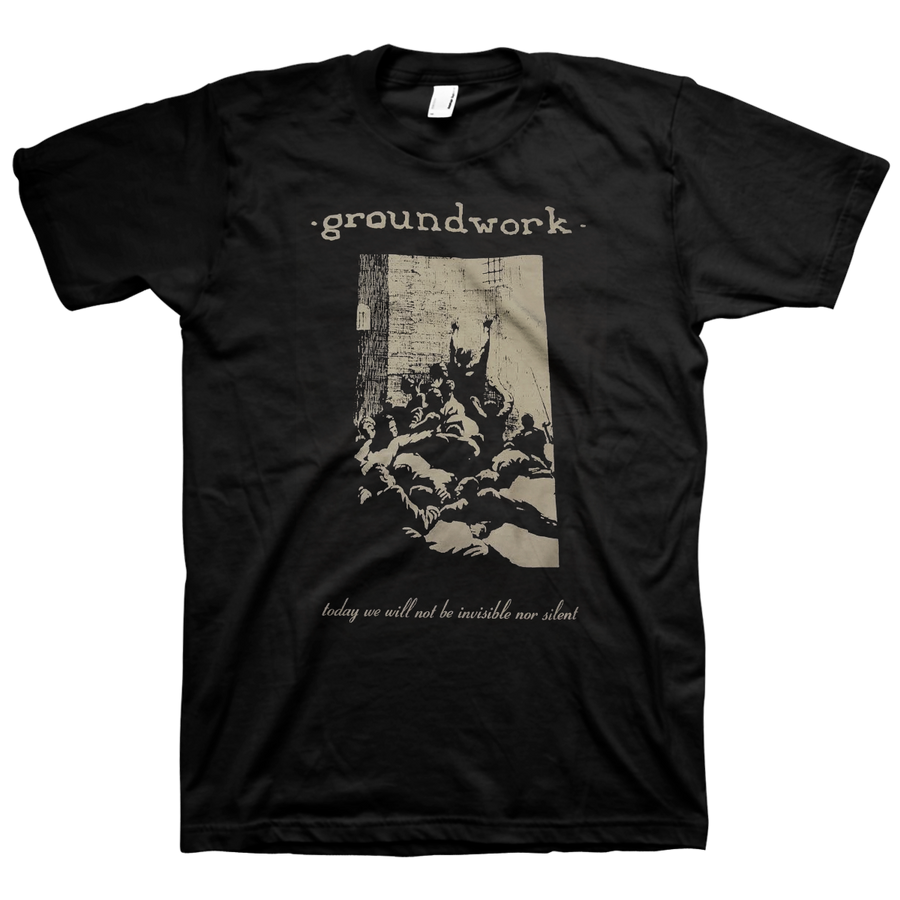 Groundwork "LP Cover" Black T-Shirt
