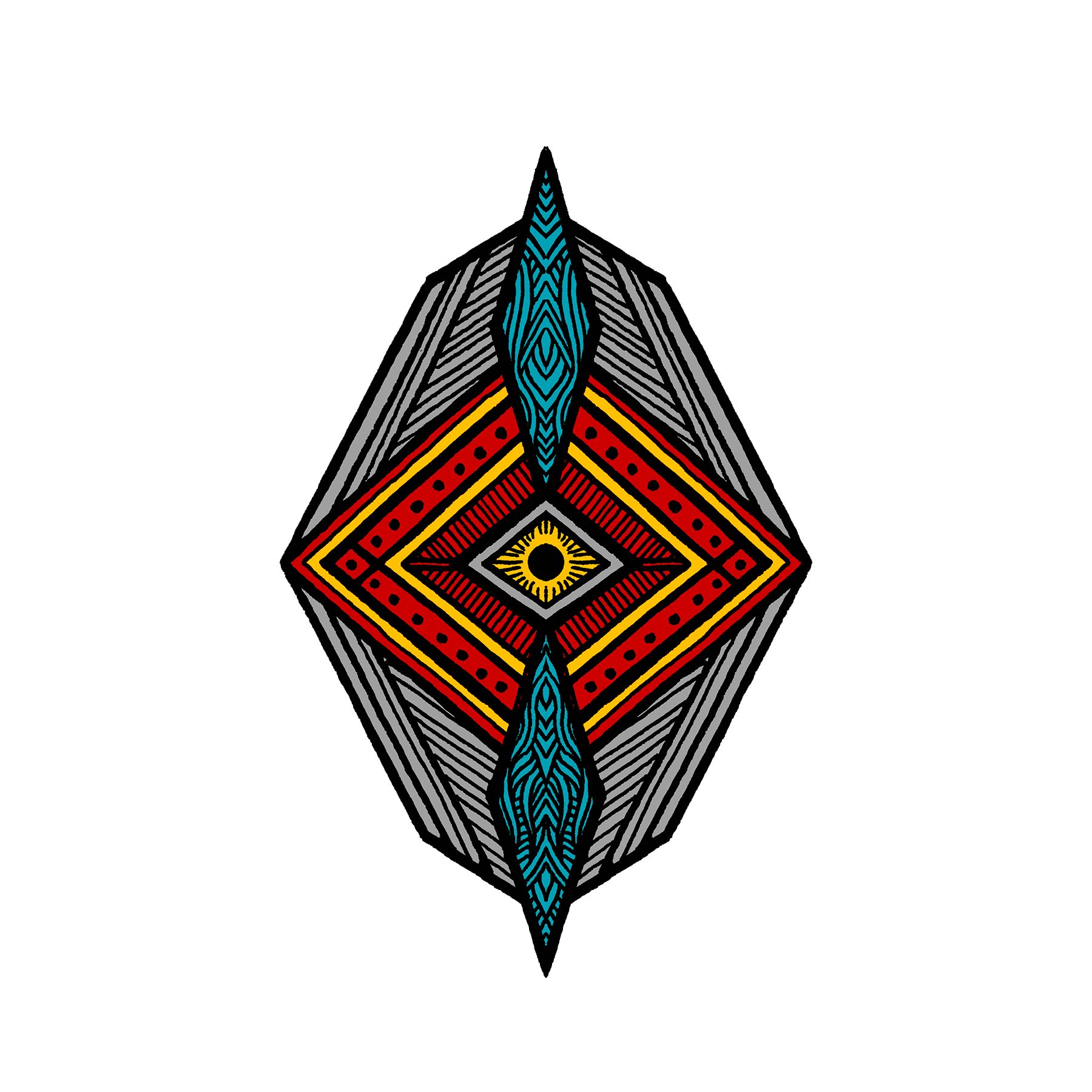 Thomas Hooper "Angular Eye" Embroidered Patch