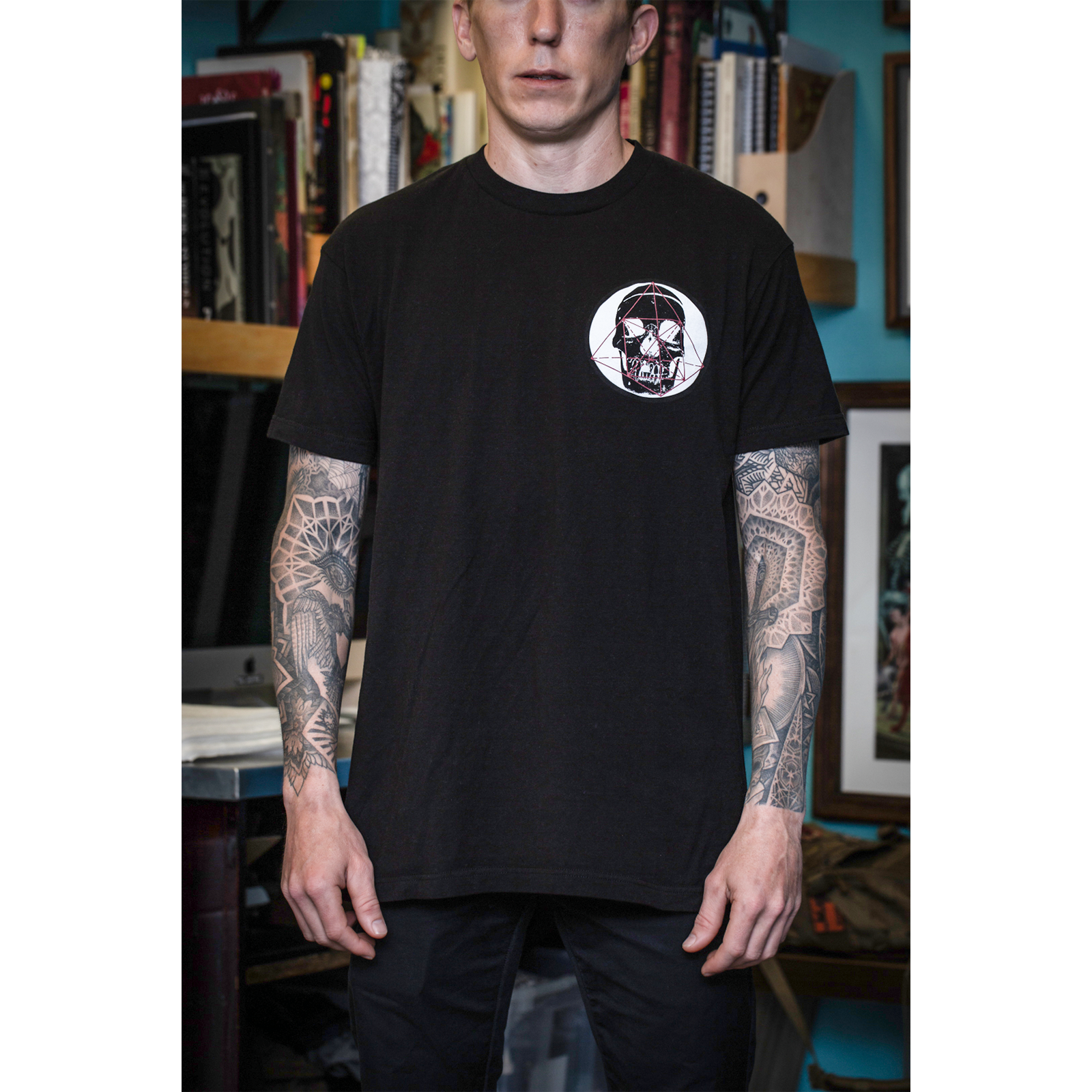 Thomas Hooper "Disruptions" Black T-Shirt