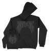The Hope Conspiracy "Crest: Grey" Black Hooded Sweatshirt