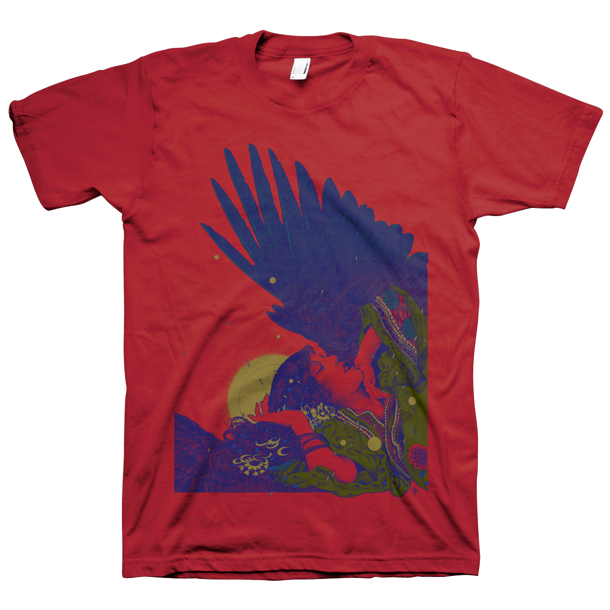 Richey Beckett "In Heaven" Canvas Red T-Shirt