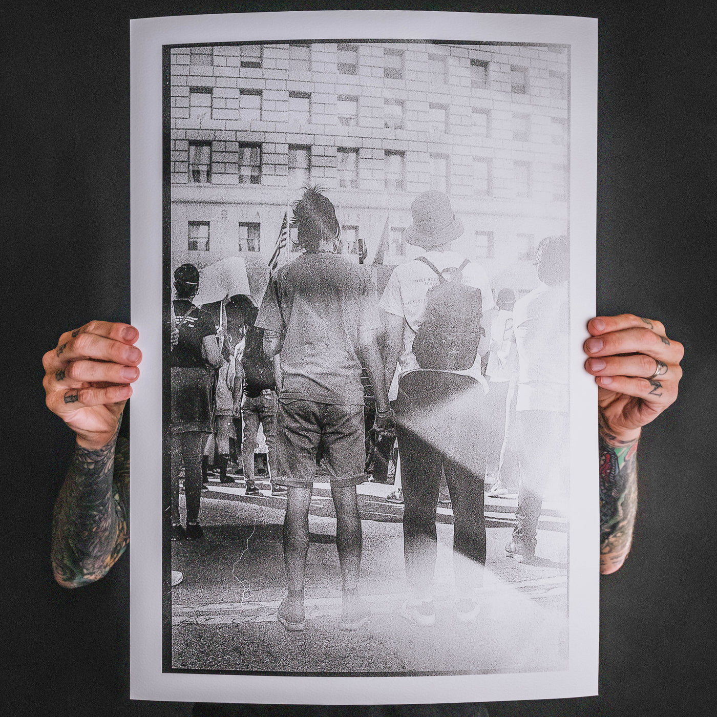 Allix Johnson "Downtown LA, 05/27/20" Giclee Print