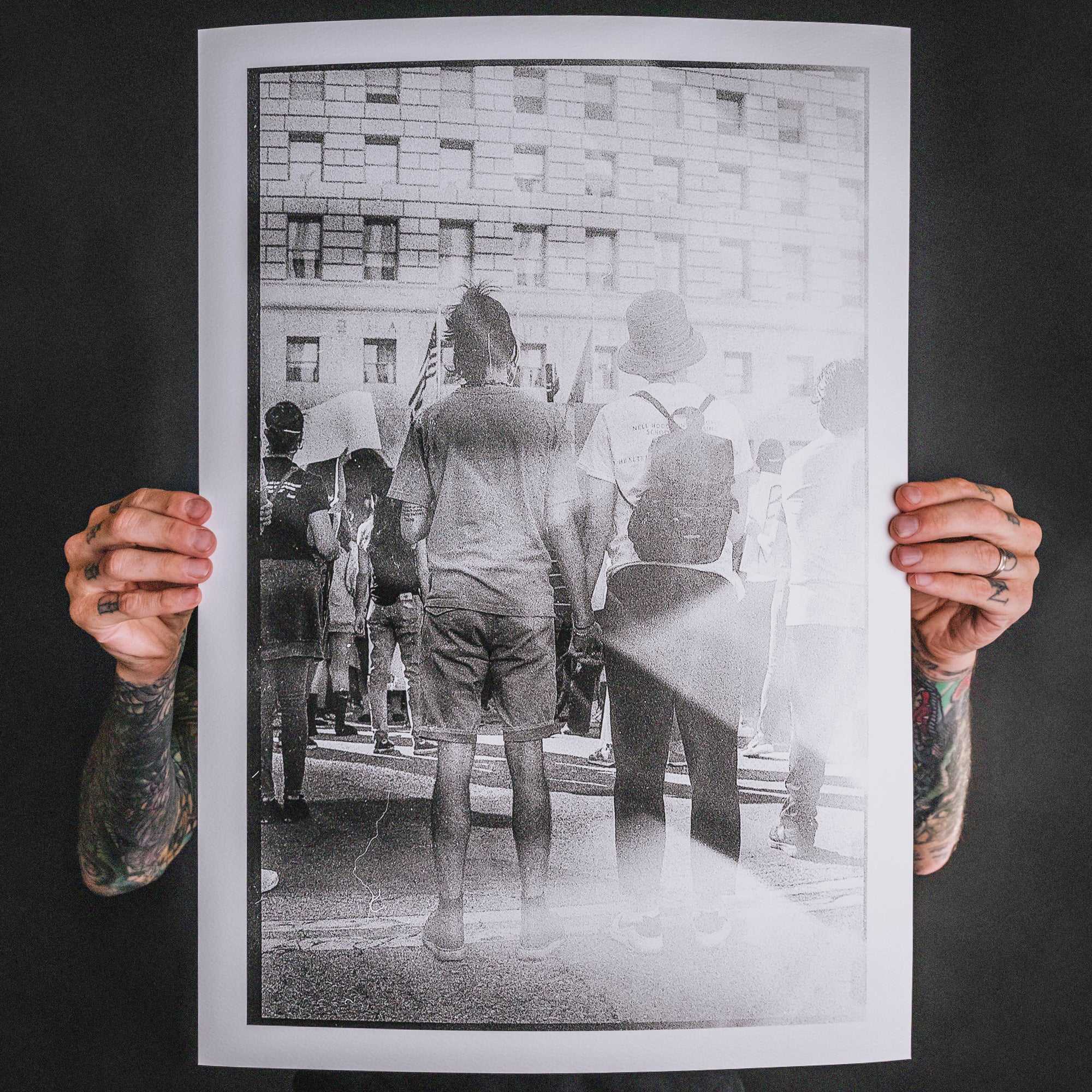 Allix Johnson "Downtown LA, 05/27/20" Giclee Print