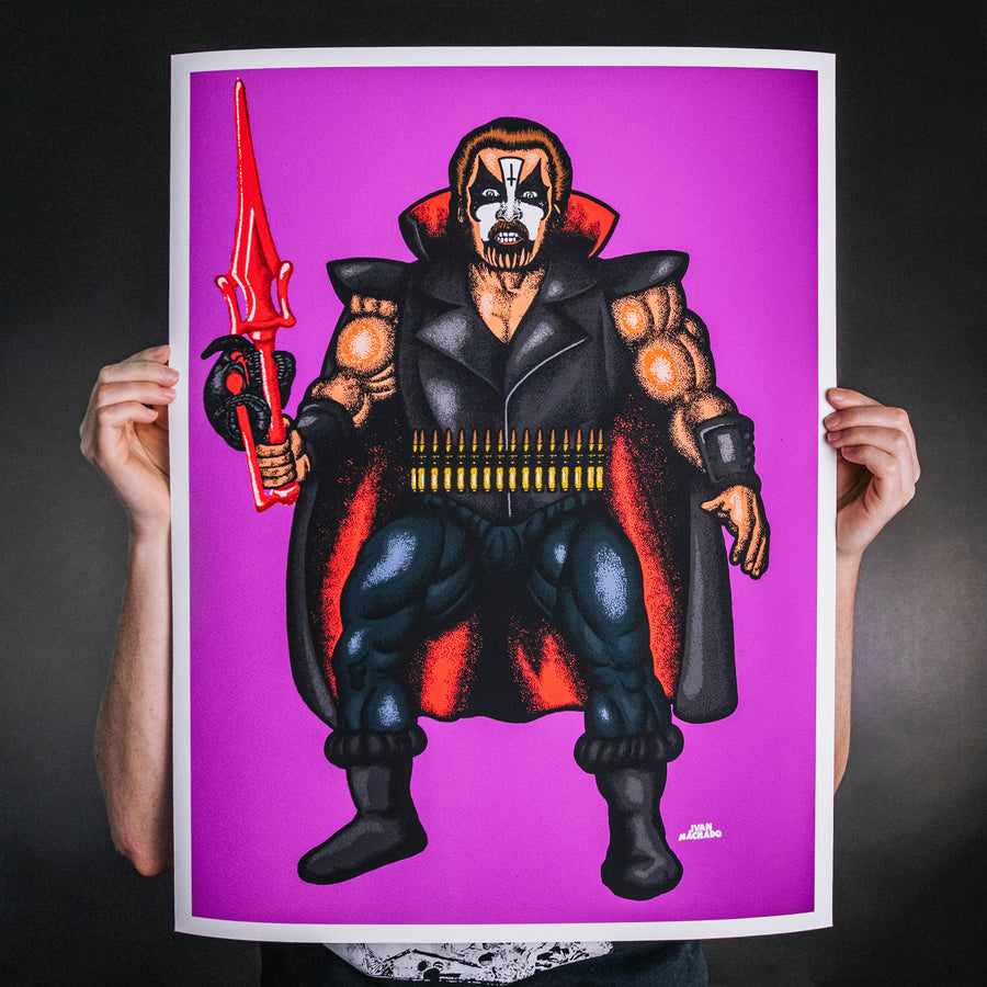 Juan Machado "Into The Coven: Purple" Giclee Print