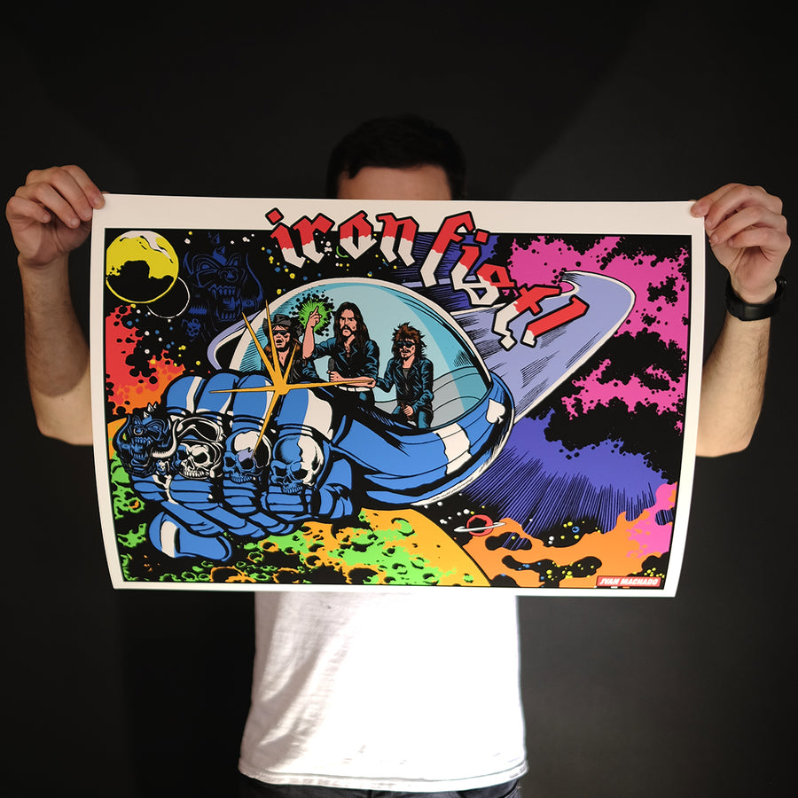 Juan Machado "Iron Fist" Giclee Print