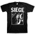 Siege "Live" Black T-Shirt