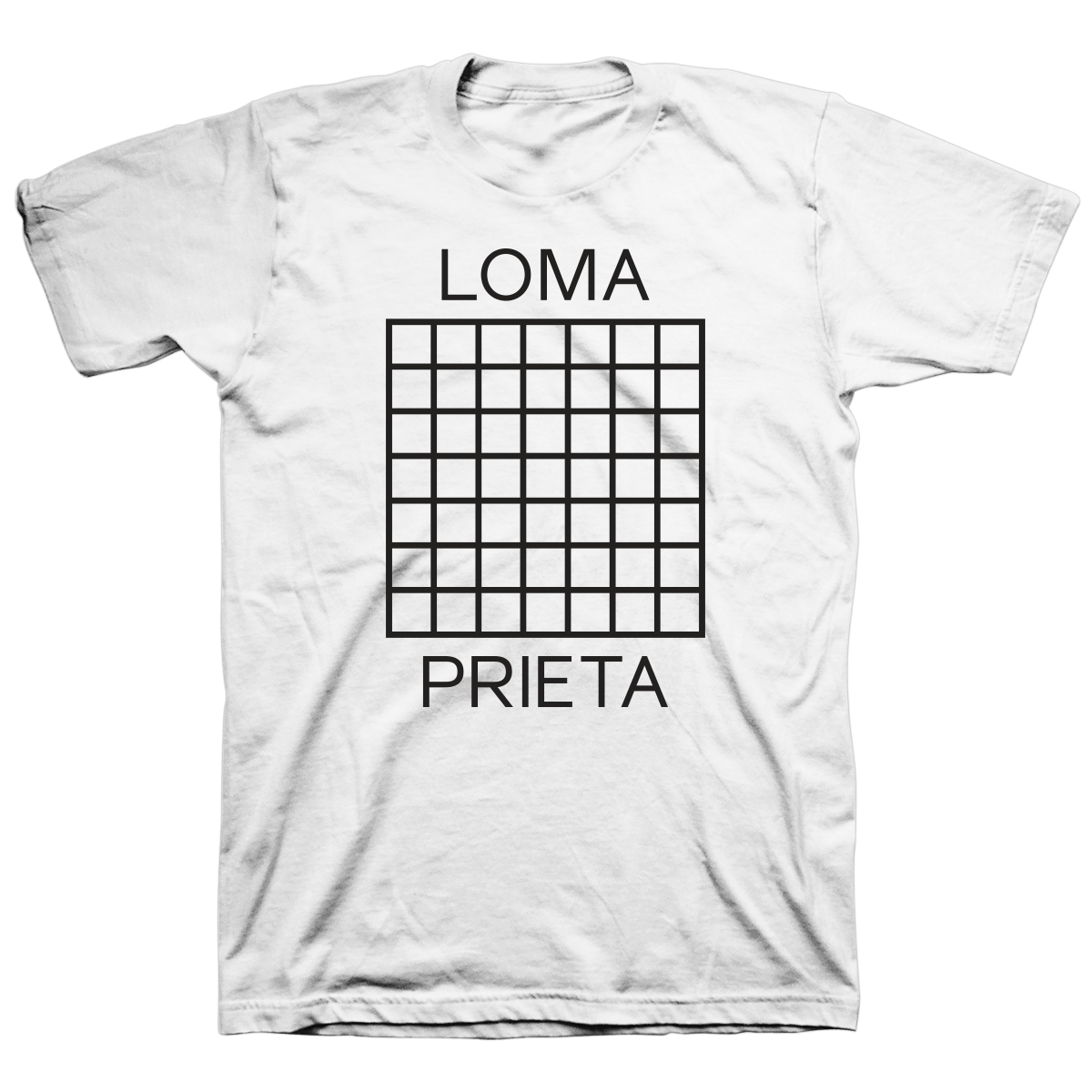 Loma Prieta "Grid" White T-Shirt