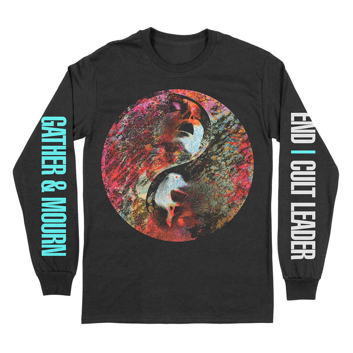 END / Cult Leader "Gather & Mourn: Full Color" Black Longsleeve