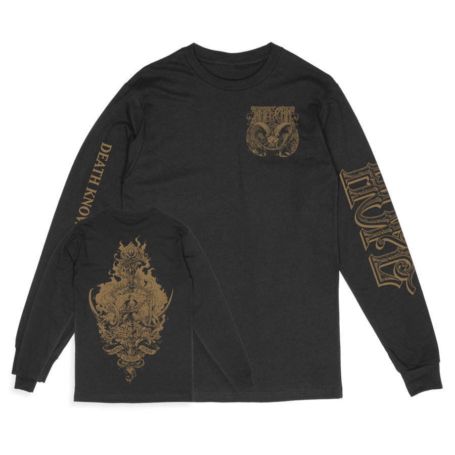 The Hope Conspiracy "Death Knows Your Name: Gold" Black Longsleeve