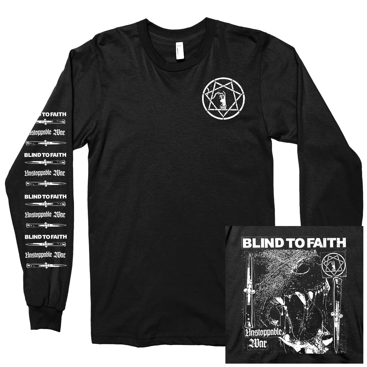 Blind To Faith "Unstoppable War" Longsleeve