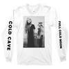 Cold Cave "Full Cold Moon" White Longsleeve