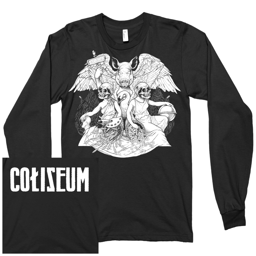 Coliseum "Pig God" Black Longsleeve