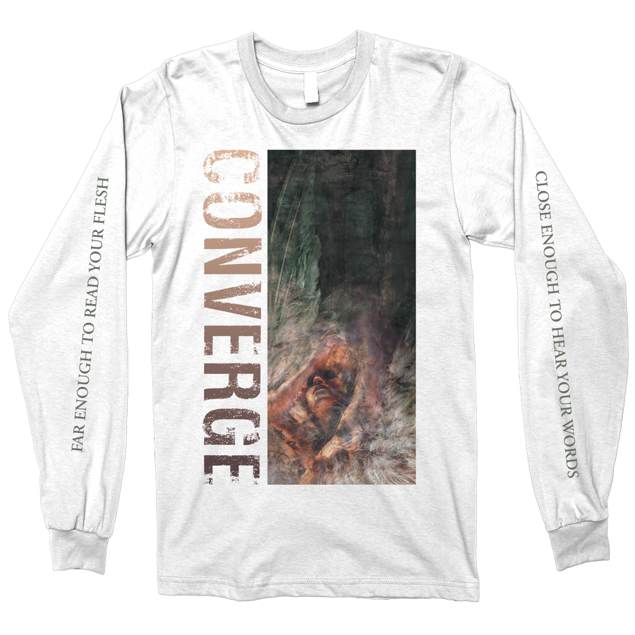 Converge "Unloved and Weeded Out" White Longsleeve