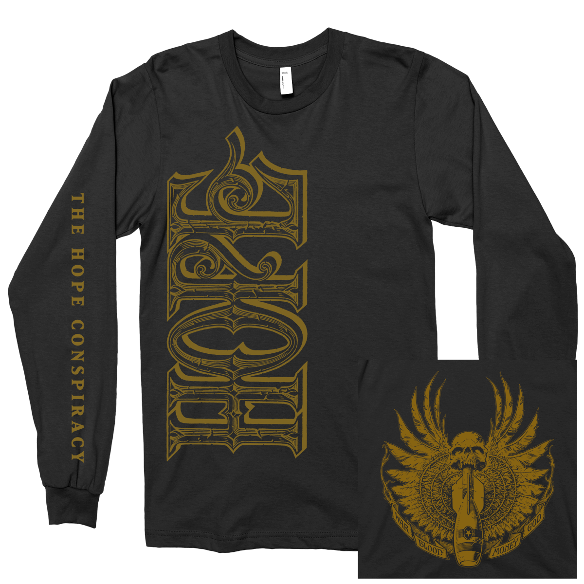 The Hope Conspiracy "Hope" Black Longsleeve