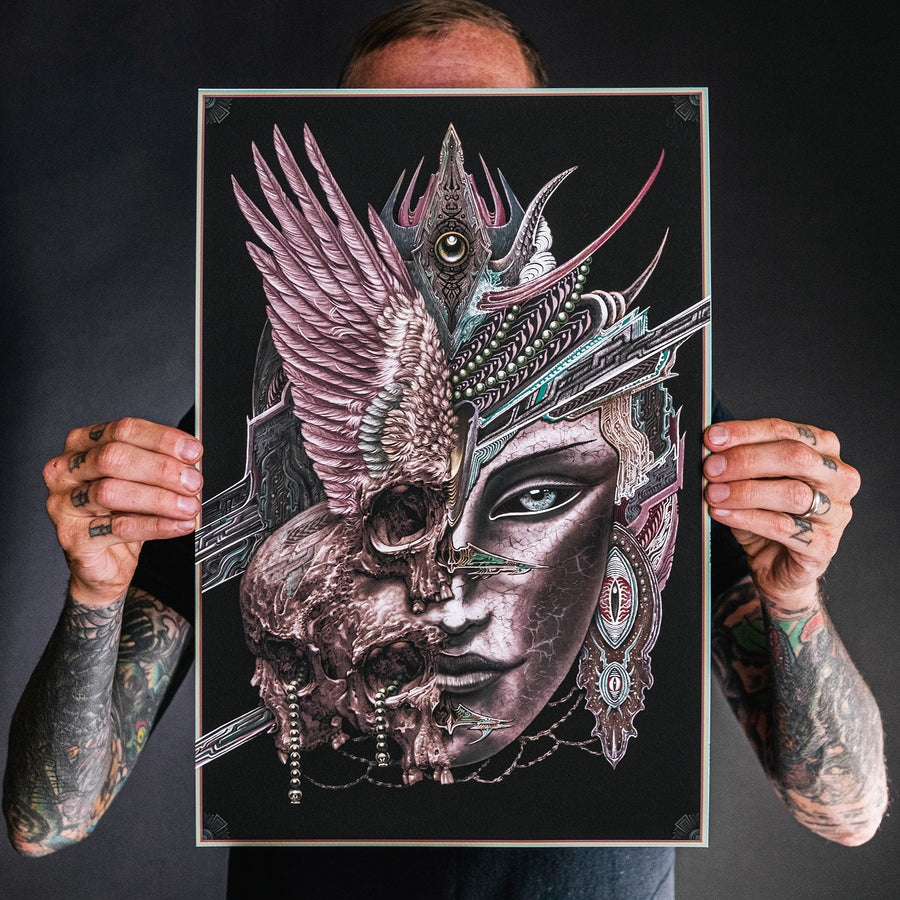 Marald Van Haasteren & Jondix "Arabdha Karma" Giclee Print