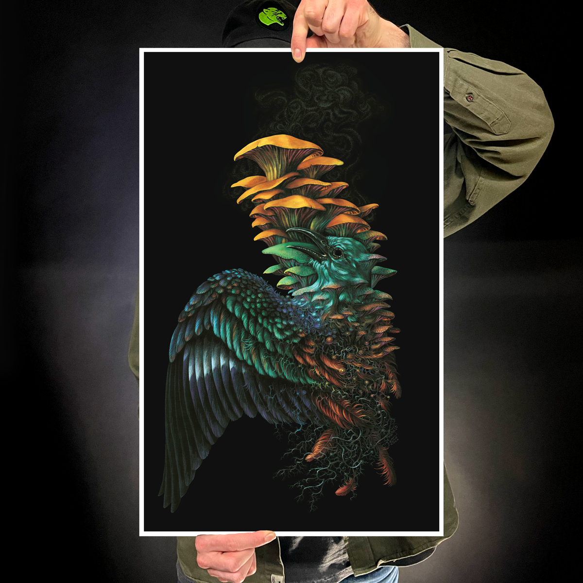 Marald Van Haasteren "16: Into Dust (Inlay 1)" Giclee Print