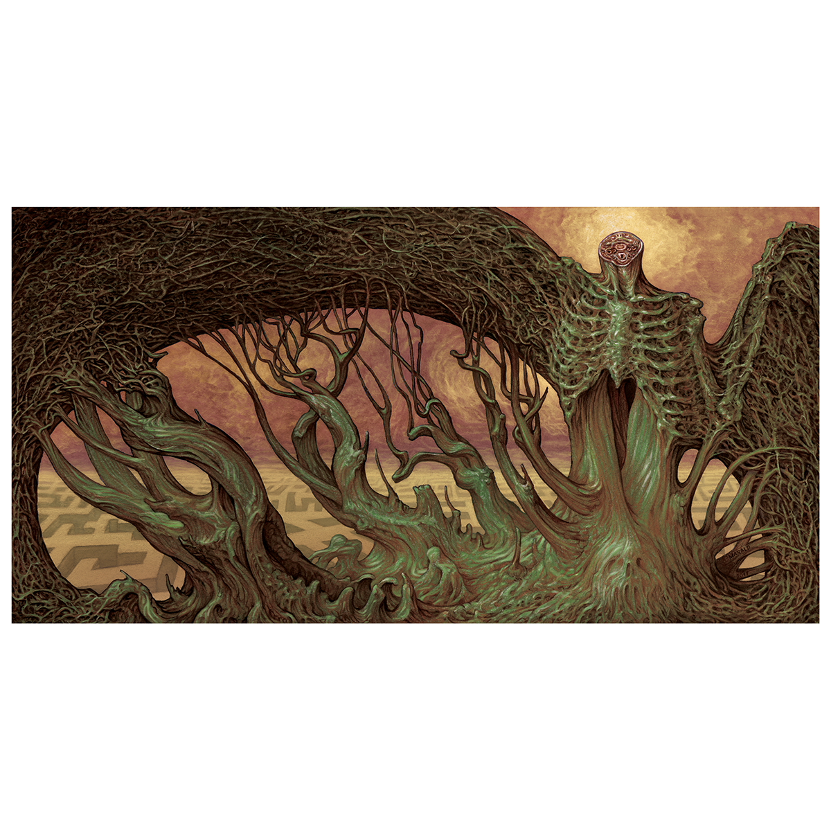 Marald Van Haasteren "Mortuous Through Wilderness" Giclee Print