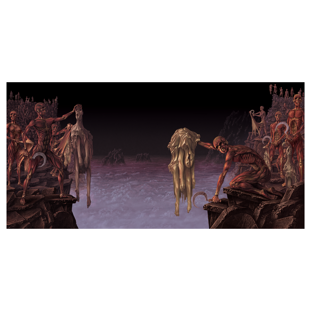 Marald Van Haasteren "Necrot: Mortal (One)" Giclee Print