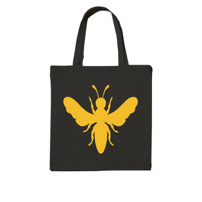 The Martin Hives Co. "Raw Connecticut Honey" Black Tote Bag