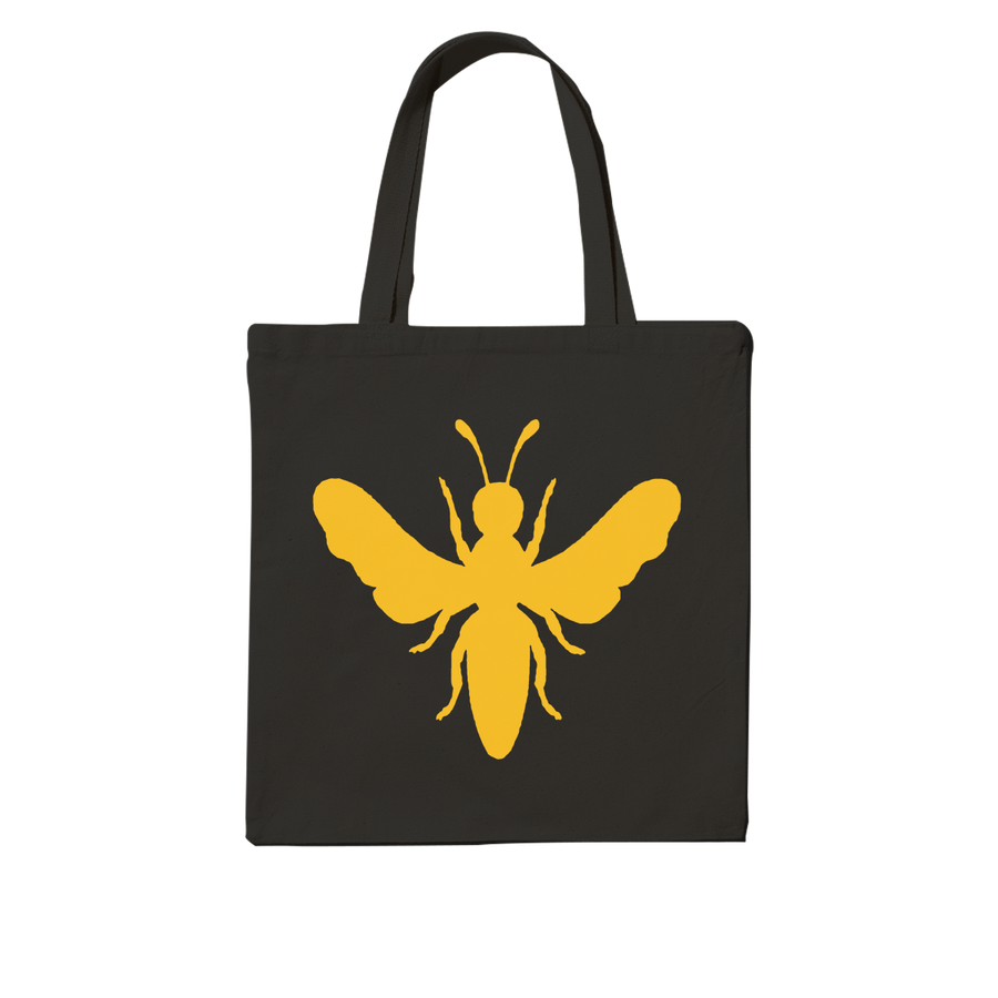 The Martin Hives Co. "Raw Connecticut Honey" Black Tote Bag