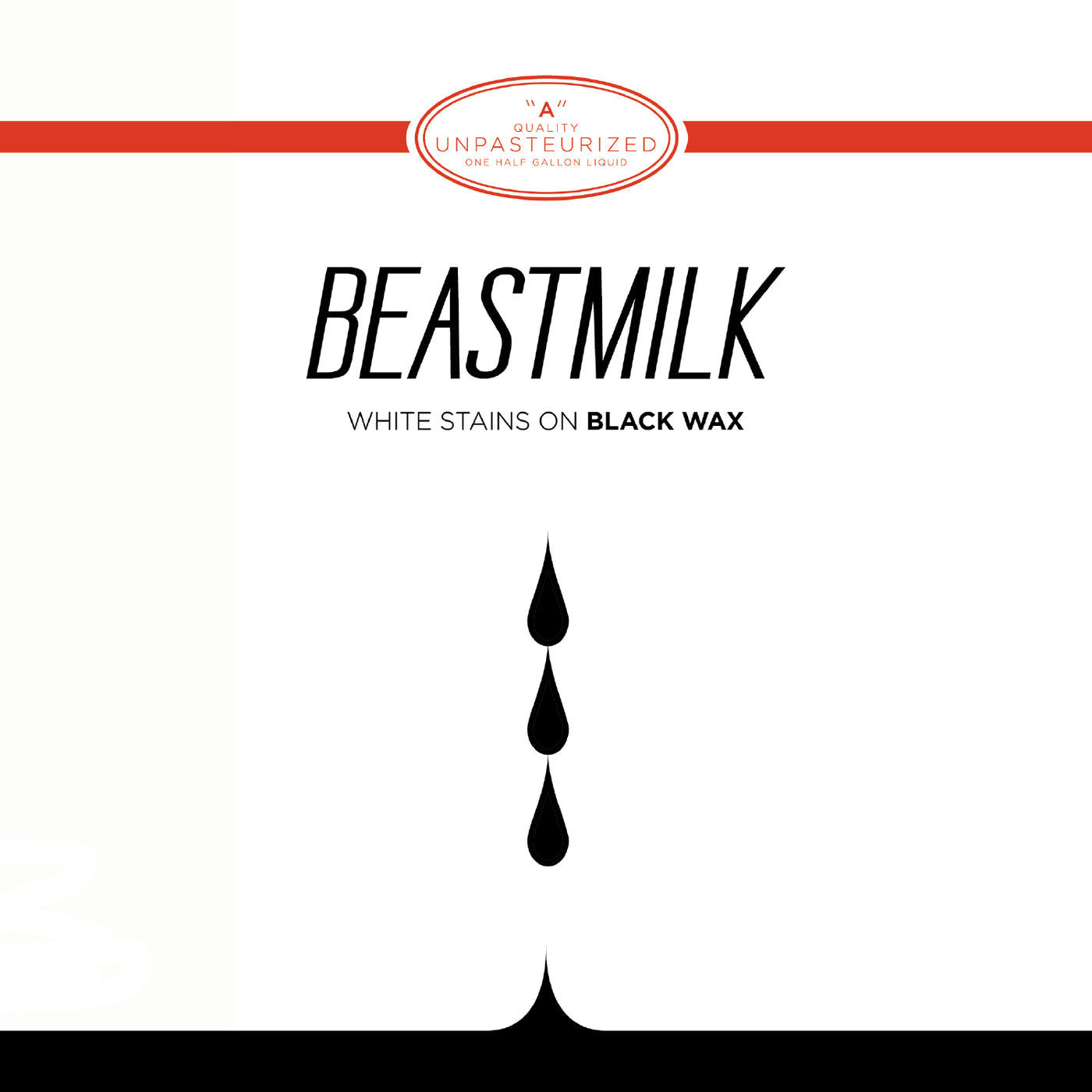 Beastmilk "White Stains On Black Wax"