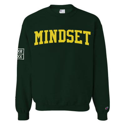 Mindset "Ducks" Green Crew Neck Sweatshirt