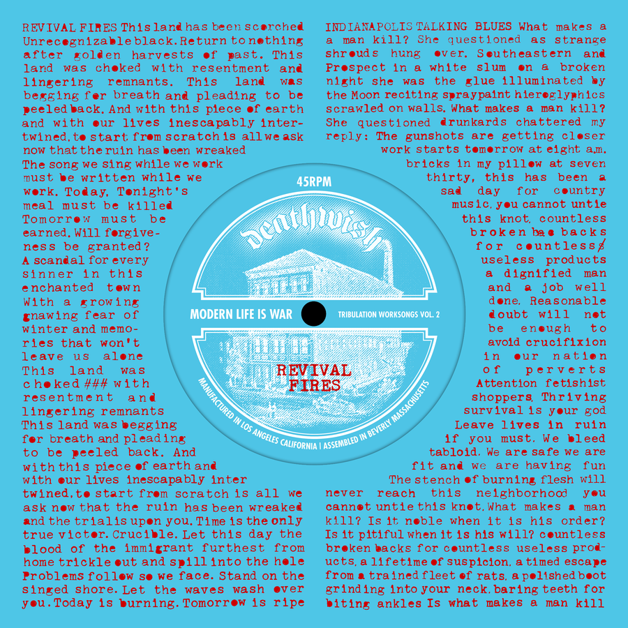 Modern Life Is War "Tribulation Worksongs Vol. 2"