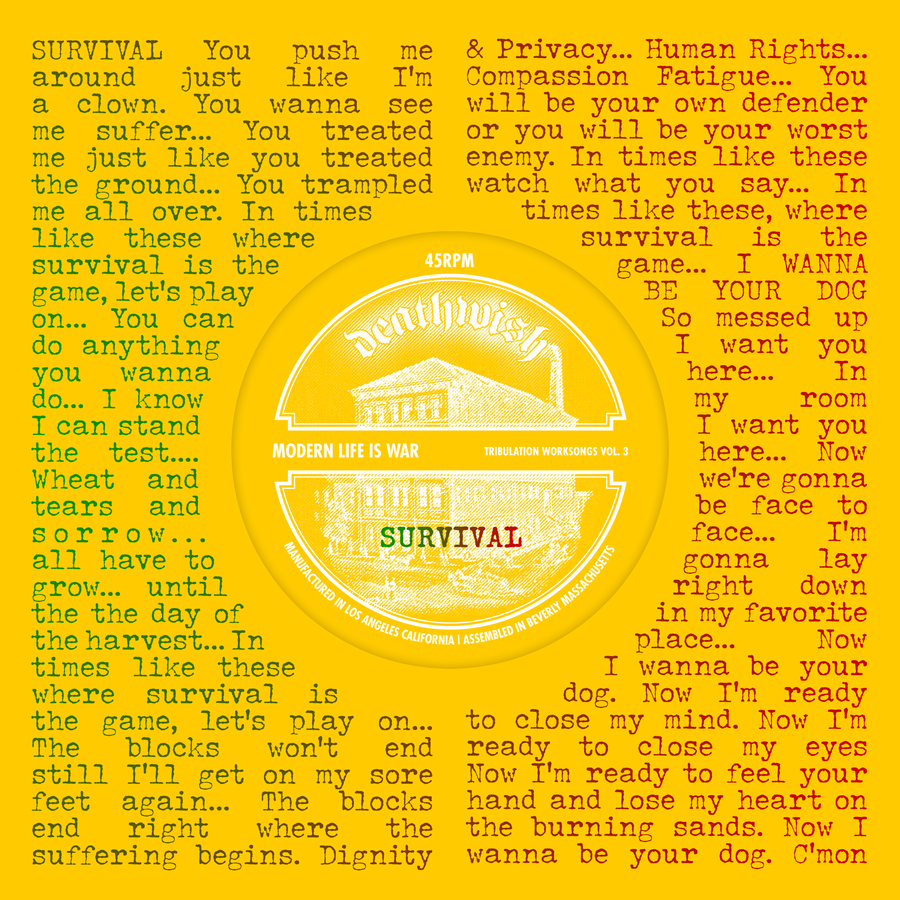 Modern Life Is War "Tribulation Worksongs Vol. 3"